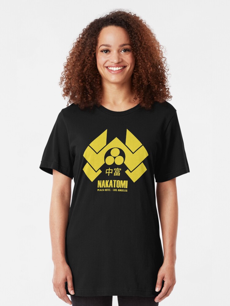 Alternate view of Nakatomi Plaza Slim Fit T-Shirt