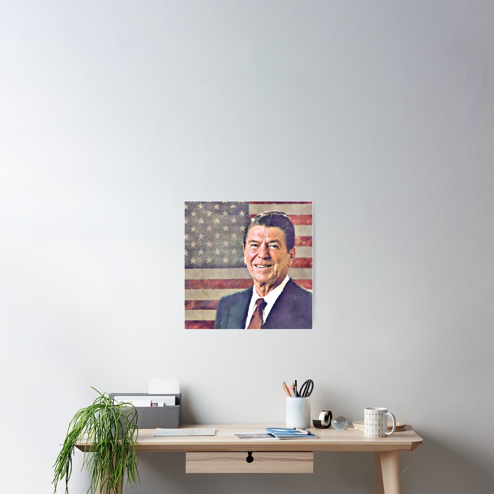 Patriot Ronald Reagan Poster