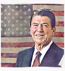 Patriot Ronald Reagan Poster