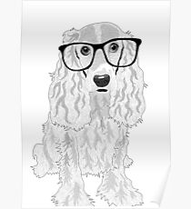 Clever dog Poster