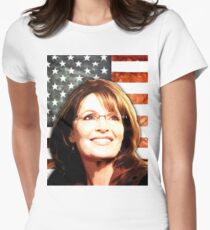 Sarah Palin Patriot Women's Fitted T-Shirt