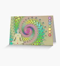 Chakra Greeting Card