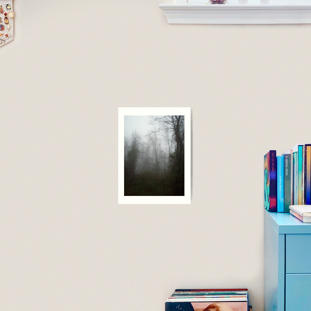 Misty Forest Art Print