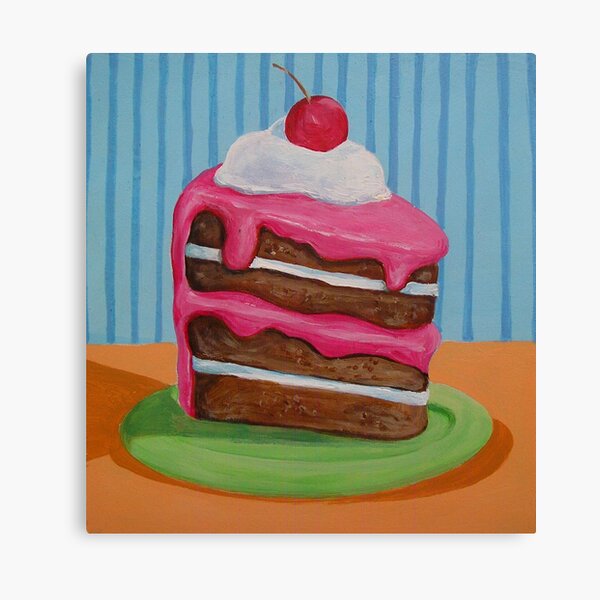 Cake slice 1 Canvas Print