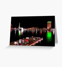 Galveston By Night II Greeting Card