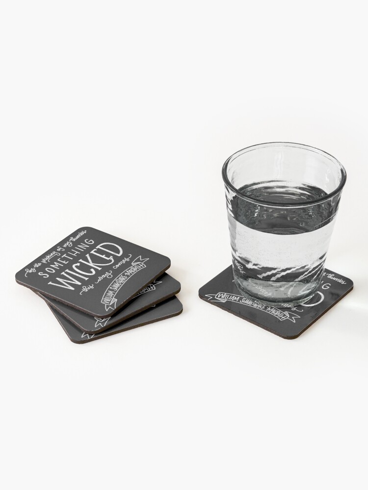 Alternate view of Something Wicked This Way Comes Coasters (Set of 4)