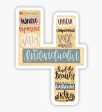 enneagram type 4 Sticker