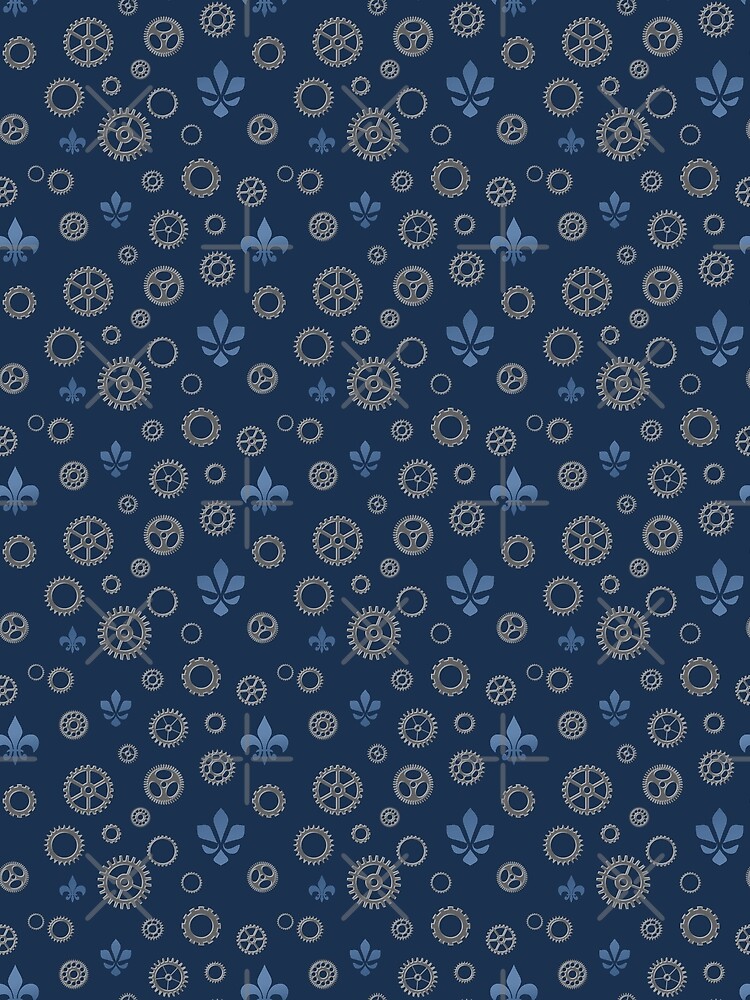 Flur de Cog - Iron and Blue by Sarinilli
