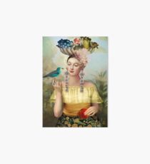 Nine of Pentacles Art Board Print