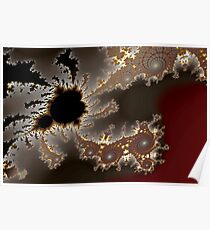 Mandelbrot and Spectacular Spirals Poster