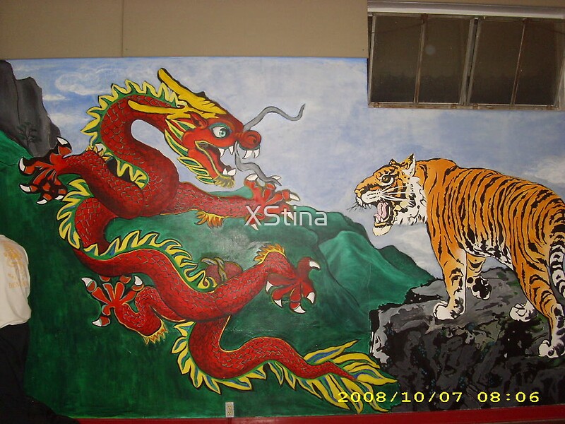 Gold Dragon Vs Red Tiger Gold Dragon Vs Red Tiger