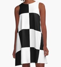 Checkmate A-Line Dress