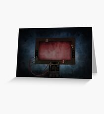 Walter's Universe Window alternate (Fringe) Greeting Card