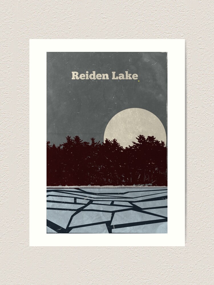Alternate view of Reiden Lake (fringe) Art Print