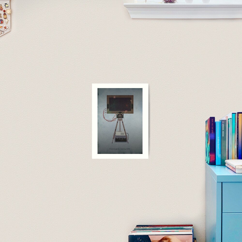 Walter's World Window (fringe) Art Print