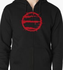 Hotline Miami: 50 Blessings - Stylised Zipped Hoodie