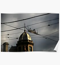 intersection. fitzroy, melbourne. Poster