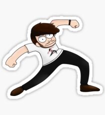 James Marriott krumping Sticker