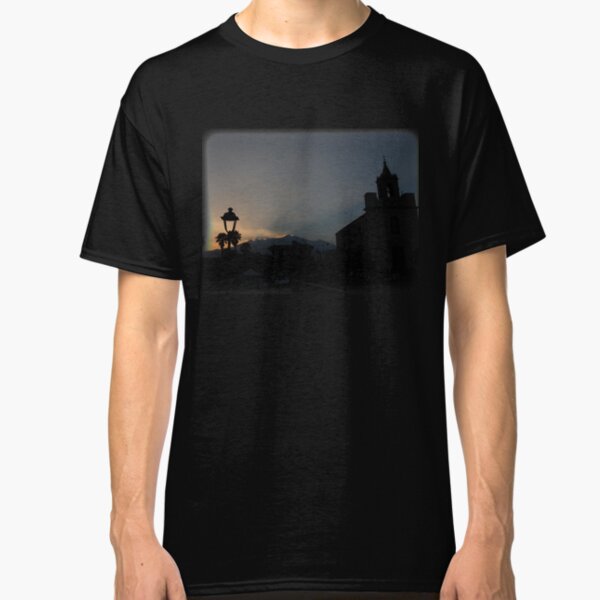 Stazzo Sunset with Mount Etna Classic T-Shirt