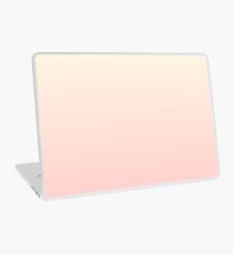 FFC9C9 / FFFEE8 Pfirsichblende Laptop Skin