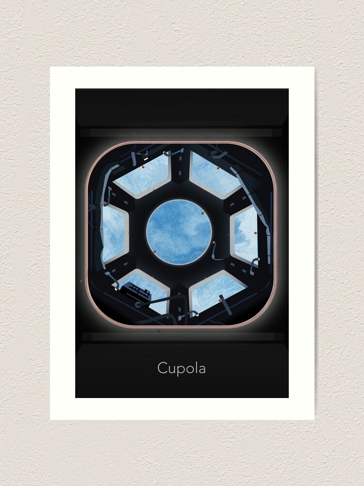 Alternate view of Cupola (ISS) Art Print