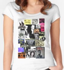 Punks are dead, not their music Women's Fitted Scoop T-Shirt