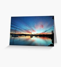 Woodford Bay - Lane Cove River Greeting Card