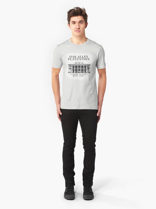 Alternate view of Oak Alley Plantation Slim Fit T-Shirt