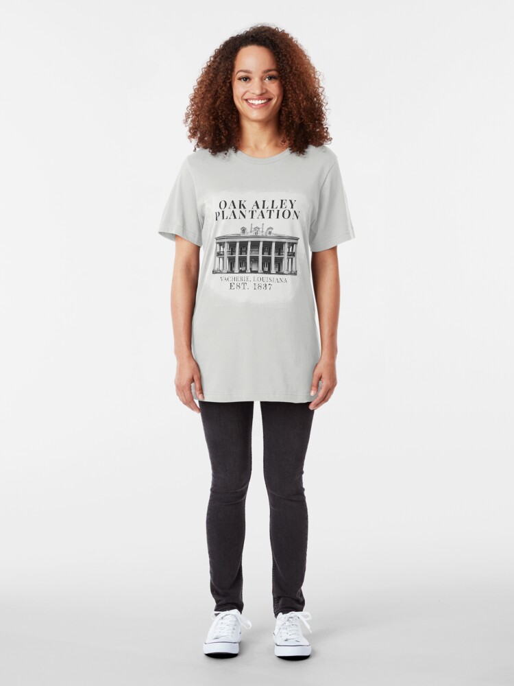 Alternate view of Oak Alley Plantation Slim Fit T-Shirt