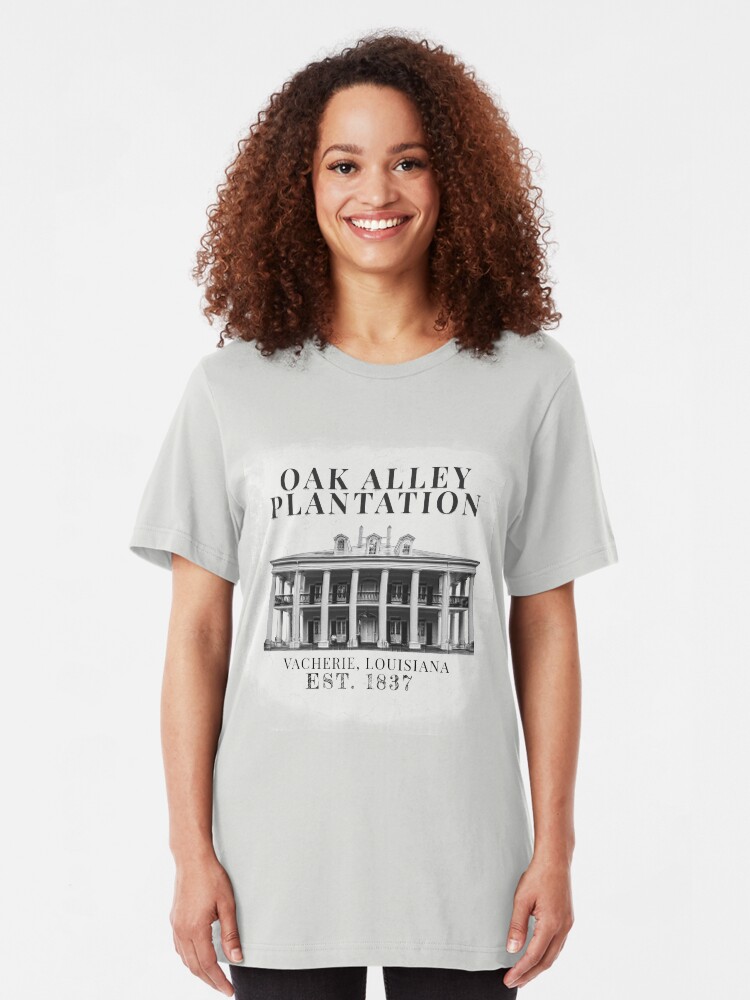 Alternate view of Oak Alley Plantation Slim Fit T-Shirt