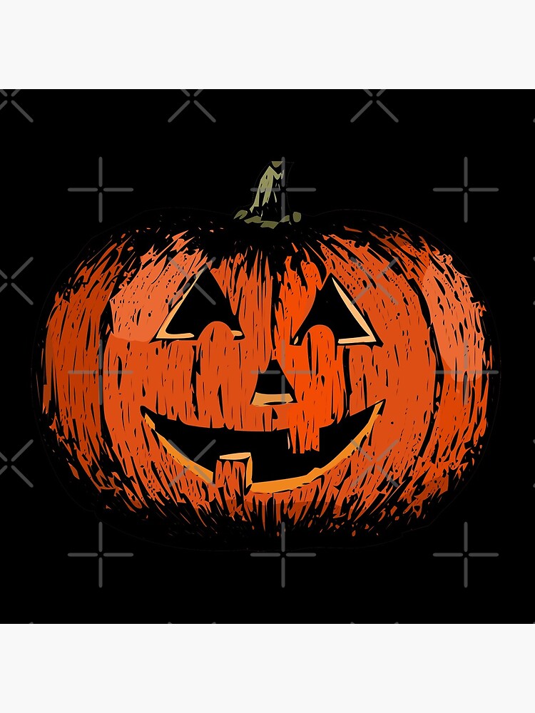 Vintage Happy Halloween Pumpkin by GhostlyWorld