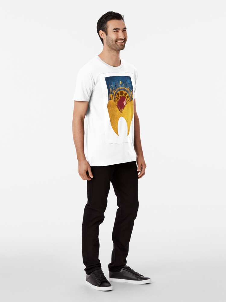 Alternate view of in the beginning Premium T-Shirt