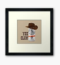 Yee Claw Framed Print