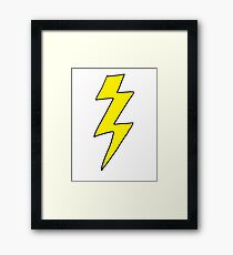 Lightning Bolt - Scott pilgrim vs The World Framed Print