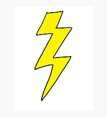 Lightning Bolt - Scott pilgrim vs The World Photographic Print