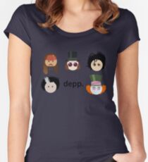 Depp. (Johnny Depp characters) Women's Fitted Scoop T-Shirt