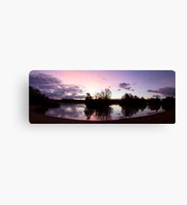 Crown Lakes Country Park Canvas Print