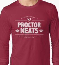 Proctor Meats (worn look) Long Sleeve T-Shirt