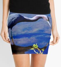 Little Blue Heron Mini Skirt