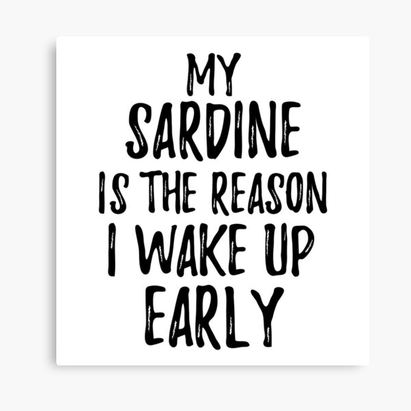 Sardine Canvas Prints Redbubble