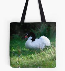 Black Necked Swan Tote Bag