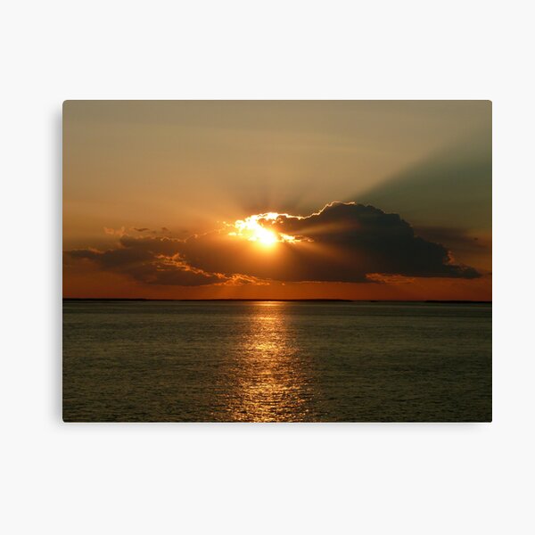 Derby Sunset Storm -Western Australia Canvas Print