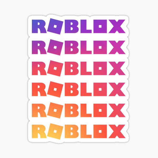 Roblox Stickers Redbubble - blue roblox stickers redbubble