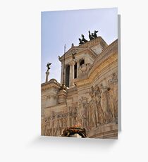 Victor Emmanuel Monument, Rome, Italy Greeting Card