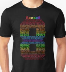 Camiseta unisex Sense8 # 8 Quotes