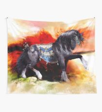 Kachina Hopi Native American Spirit Horse Tapestry
