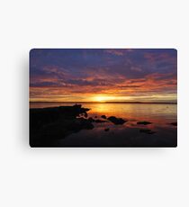 Sunrise / Australia.. Canvas Print