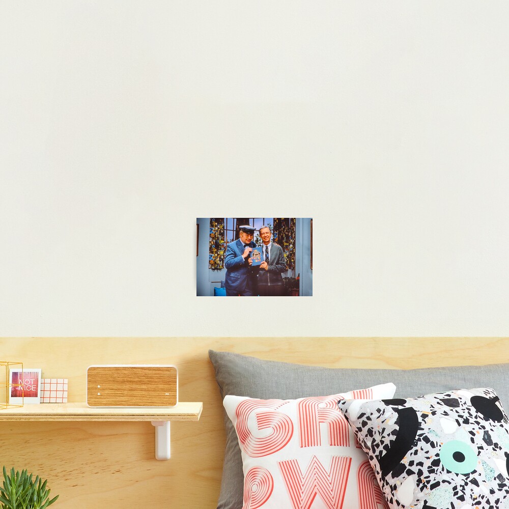 Mister McFeely and Mr. Rogers Photographic Print