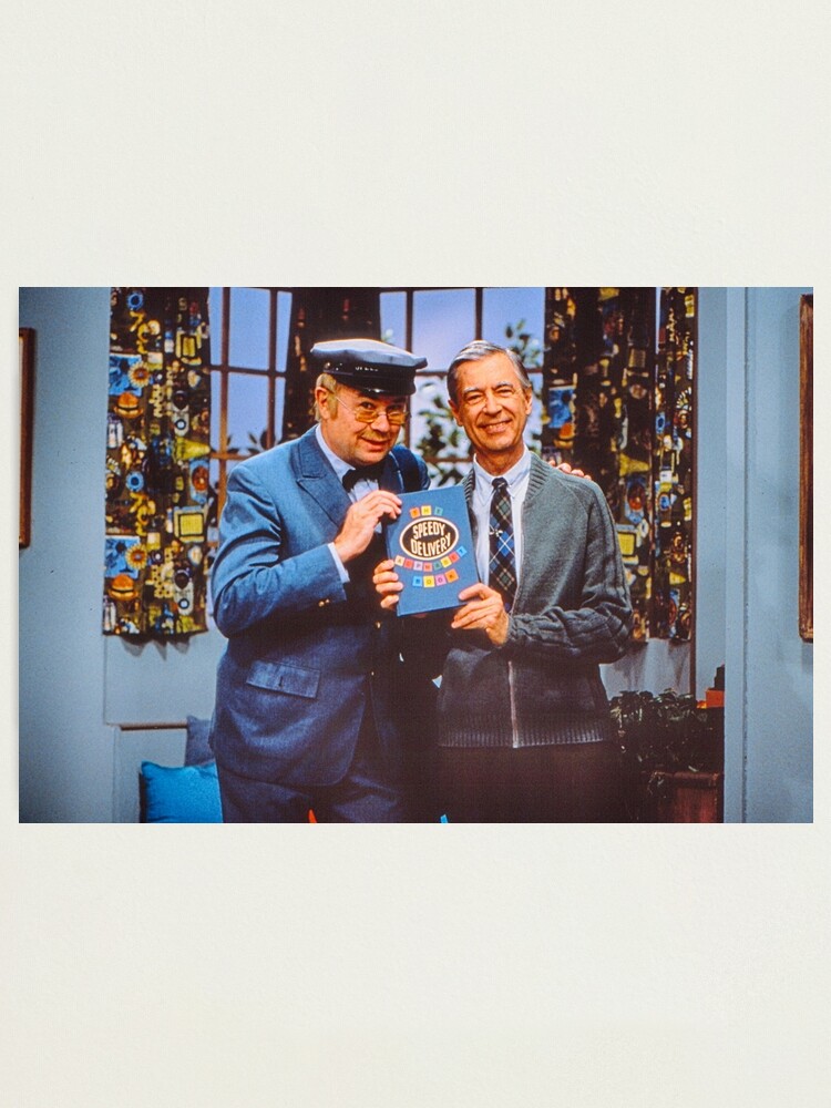 Alternate view of Mister McFeely and Mr. Rogers Photographic Print