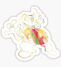Crazy Eddy Sticker